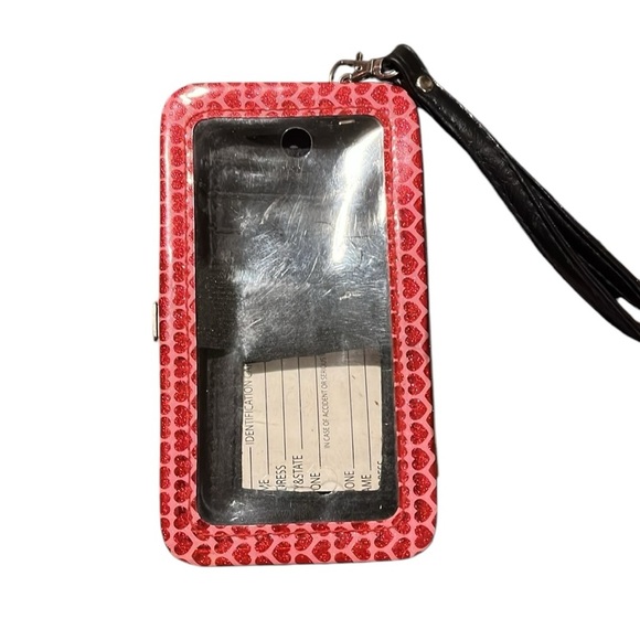 Minnie Mouse in Paris Phone Case/ Wallet Wristlet - Picture 2 of 5